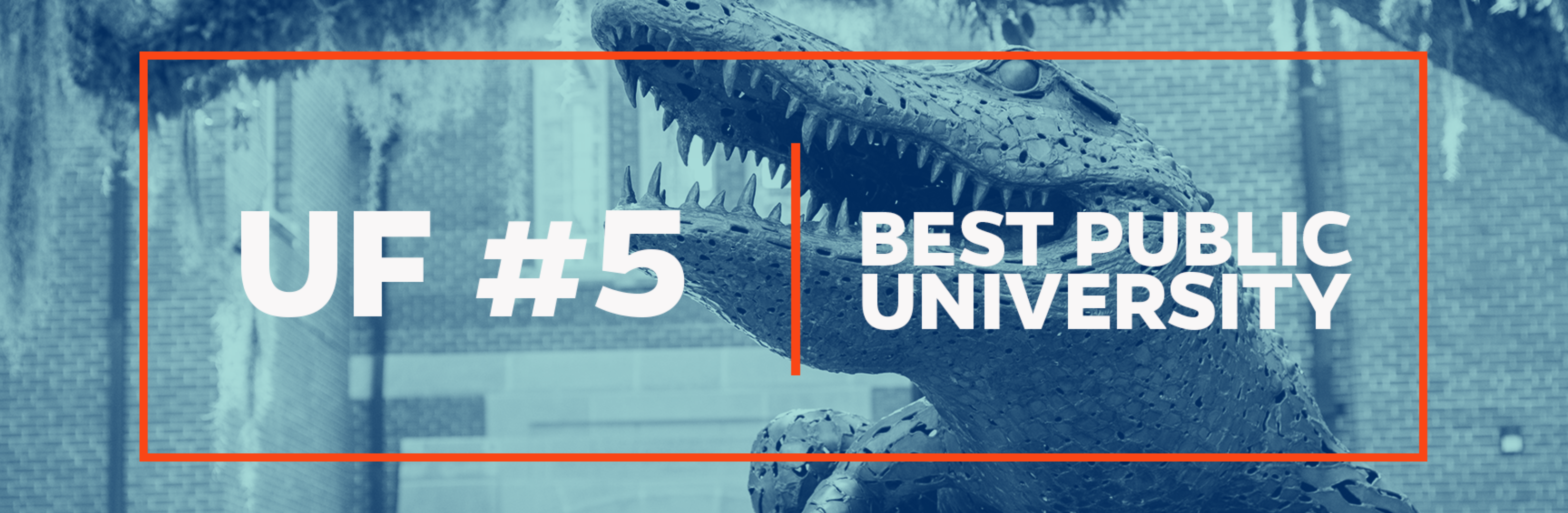 UF ranking banner - number 5
