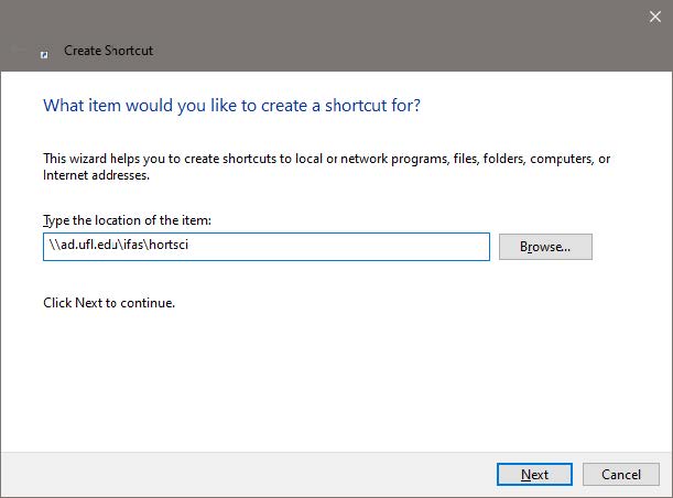 Connecting to Your Network Folders - Windows 2