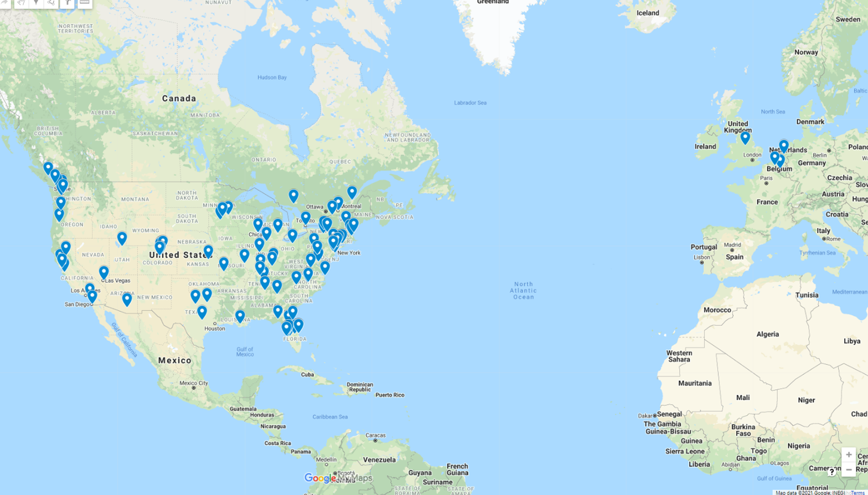 2021 CSI Map