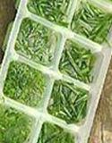 freezing herbs, Photos by D. Relf & The Kitchen
