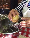 fring frang acadian potato dish, Photos by L. Fleming, P. Bannon