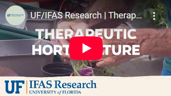 UFIFAS Research in Therapeutic Horticulture