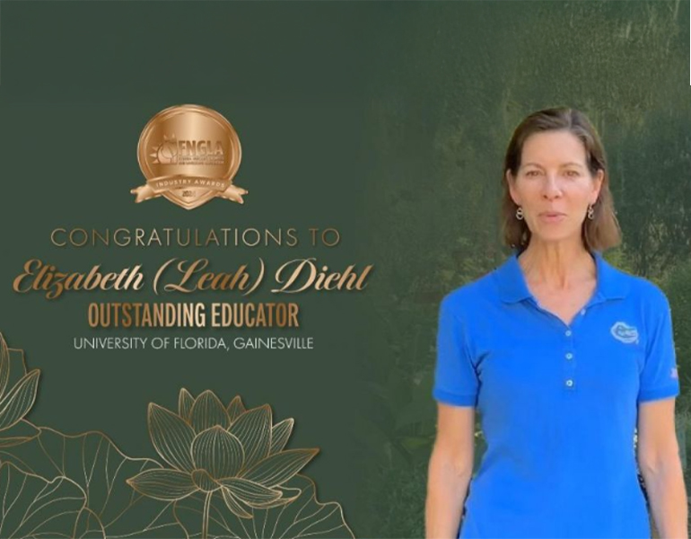 Leah Diehl awarded Outstanding Educator by FNGLA